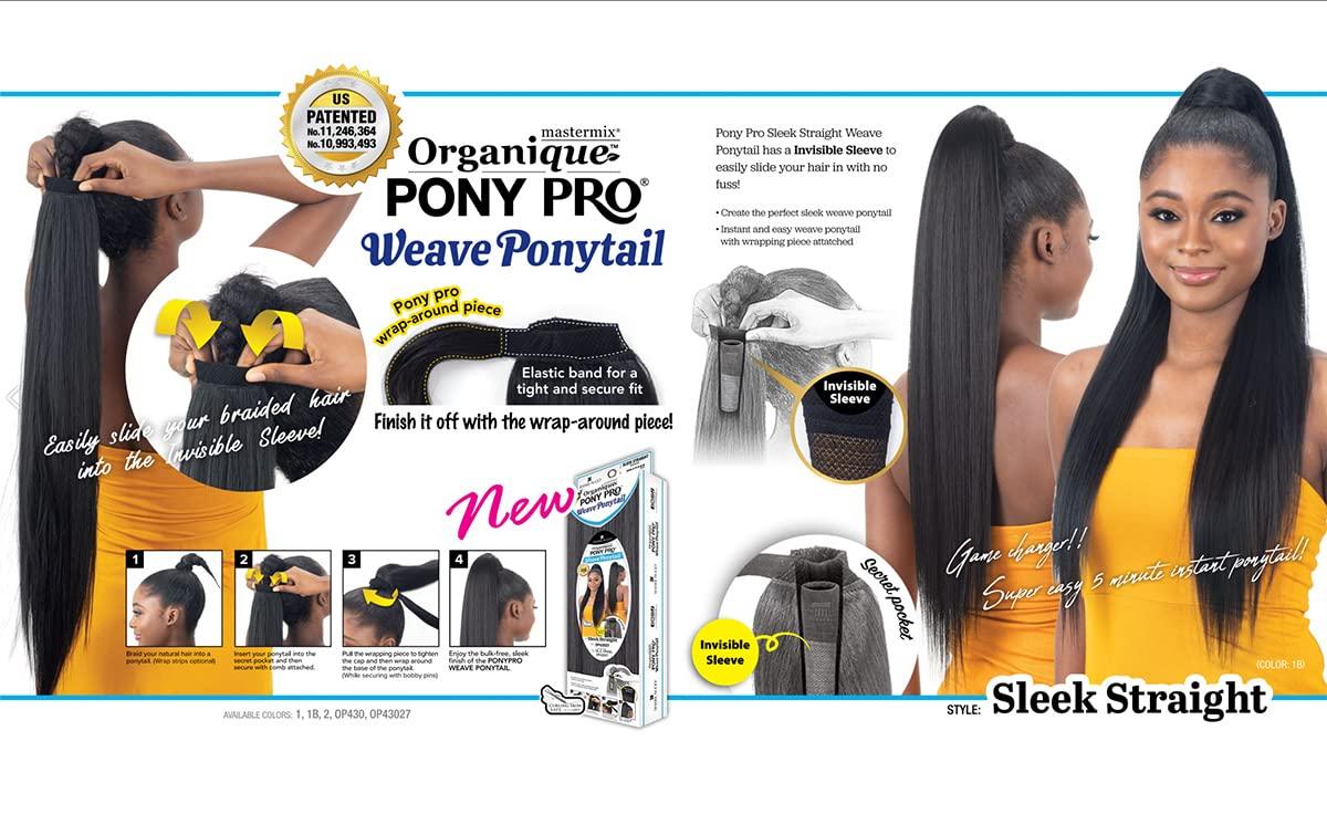 FREE TRESS FREE TRESS Milky Way Weave Organique Pony Pro Ponytail Sleek Straight (OP43027)