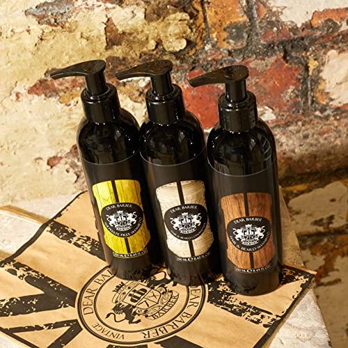 Dear Barber Dear Barber Shampoo Men\'s Hair Shampoo Suitable for Hair and Beard Nourishing and Moisturising 1L