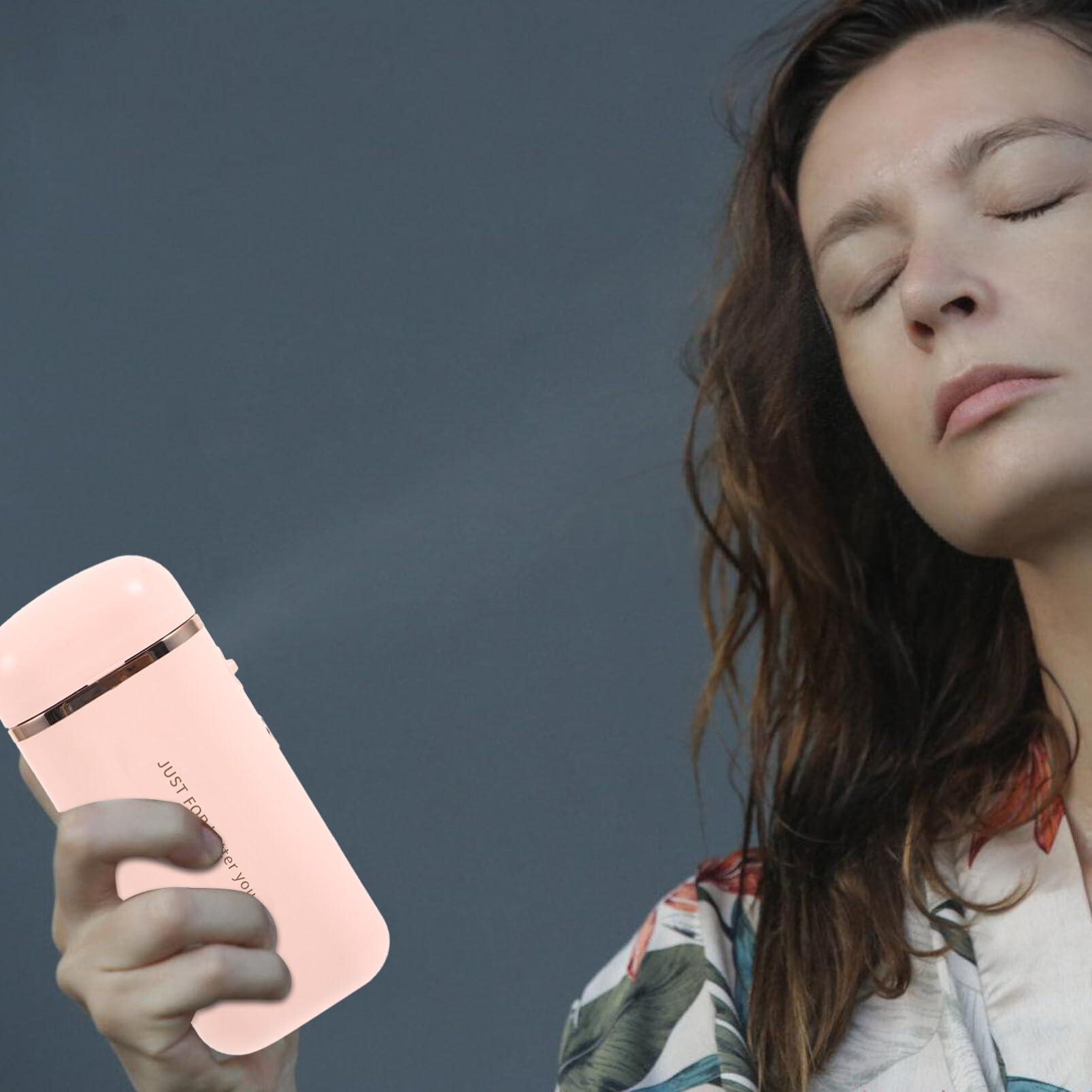 FOMIYES FOMIYES Portable Facial Steamer Woman Face Mister Handheld Face Steamer Facial