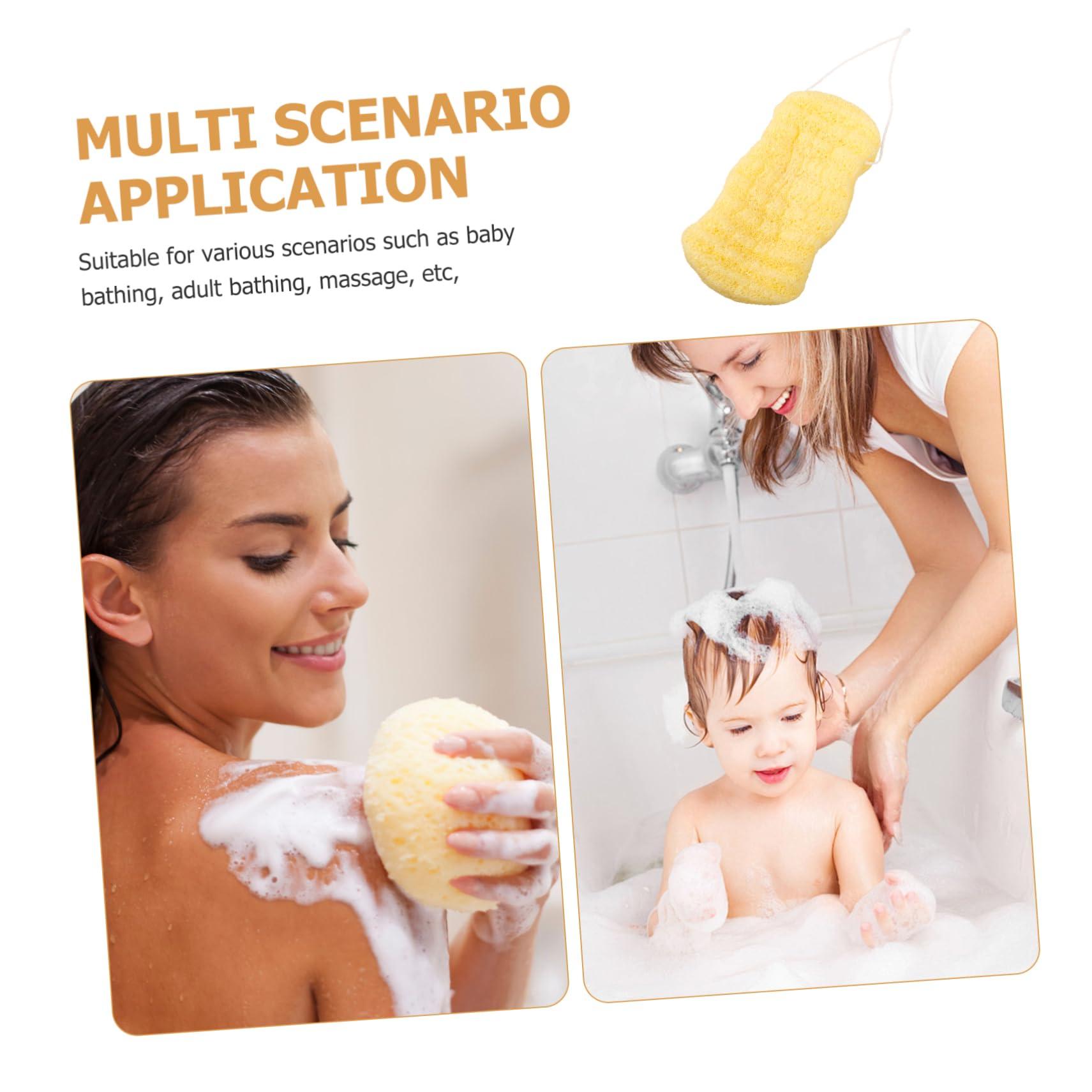 Baluue Baluue Shower Back Scrubber Sponges for Shower Bath Tool Wear-Resistant Bath Sponge