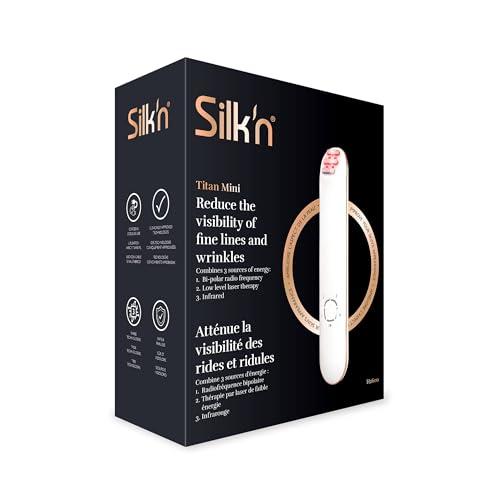 Silk\'n Silkn Anti-Aging Device | Titan Mini | Wrinkle Reduction & Skin Tightening | Rejuvenates Skin on Smaller Face Areas | Cordless Use | Skin Care Device with LED | Unisex Hygiene & Personal Care