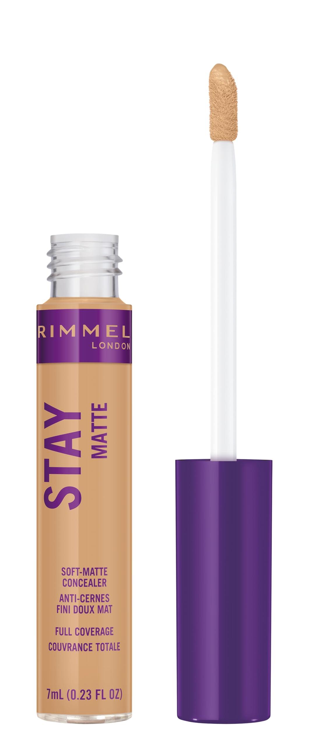 Rimmel Rimmel London Stay Matte - 142 Linen - Concealer, 24-Hour Wear, Shine Control, Fights Free Radicals, 0.23oz