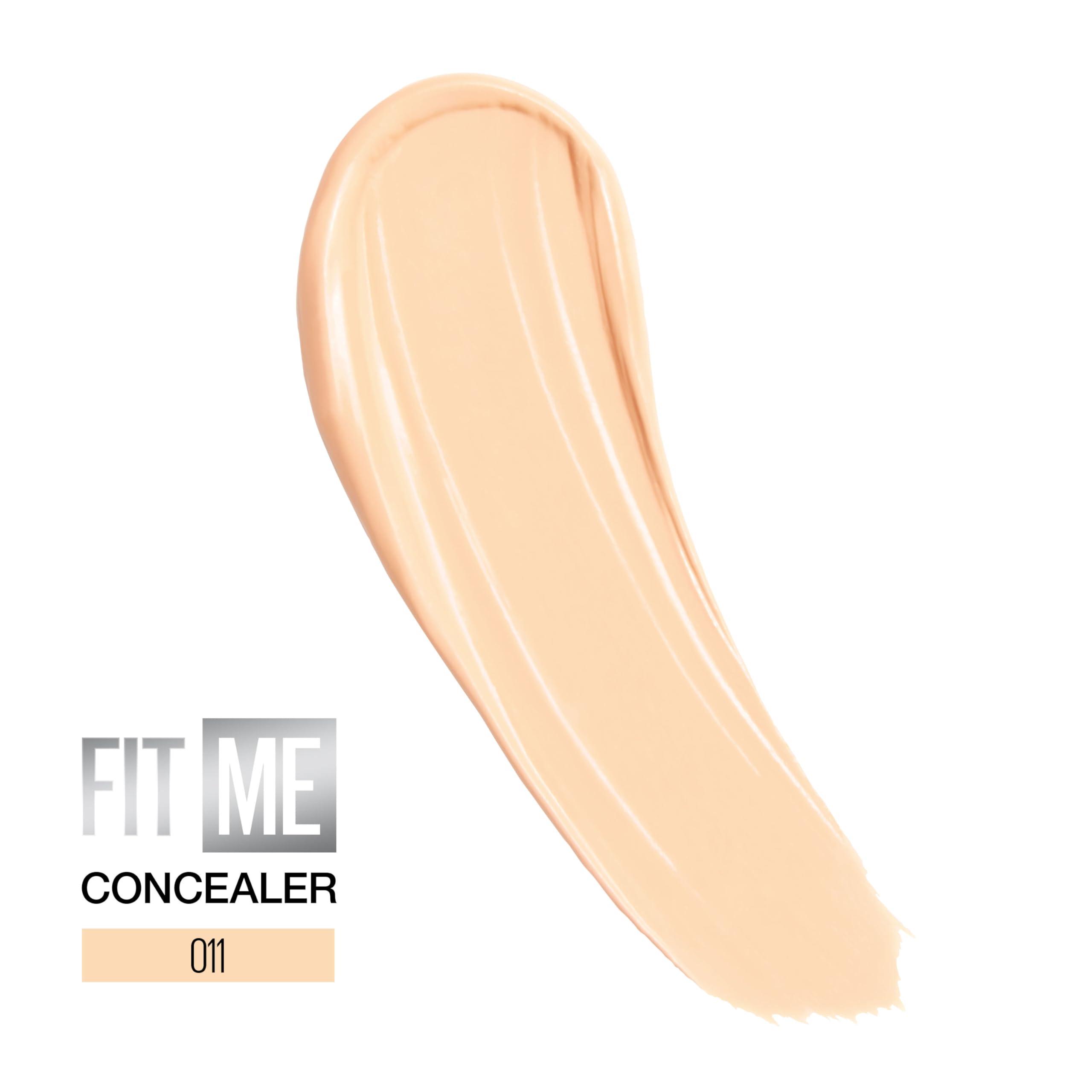 MAYBELLINE Maybelline Fit Me Liquid Concealer Makeup, Natural Coverage, Lightweight, Conceals, Covers Oil-Free, Vanilla (Packaging May Vary)