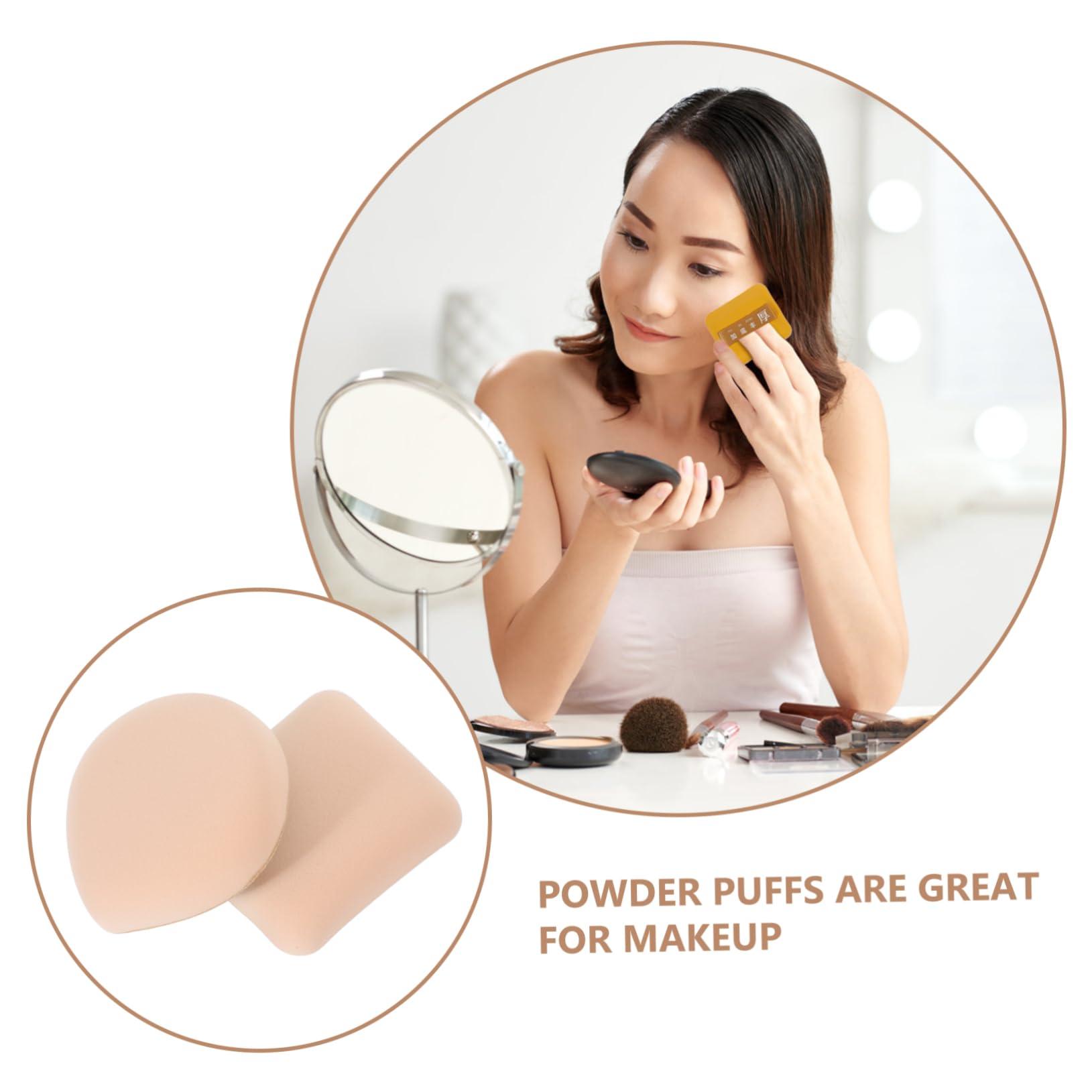 Baluue Baluue 10pcs Powder Puff Makeup Women Beauty Powder Puff Small Powder Puffs Face Makeup Tools Foundation Makeup Puffs Face Powder Puffs Women Makeup Powder Puffs Sponge