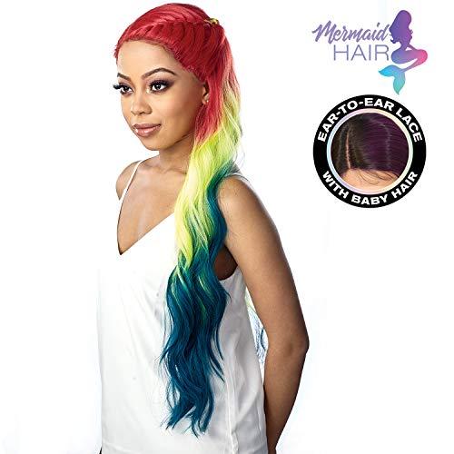 Sensationnel Sensationnel lace front wig - lace front zen c parting shear muse (MM/VIVIDVIOLET)