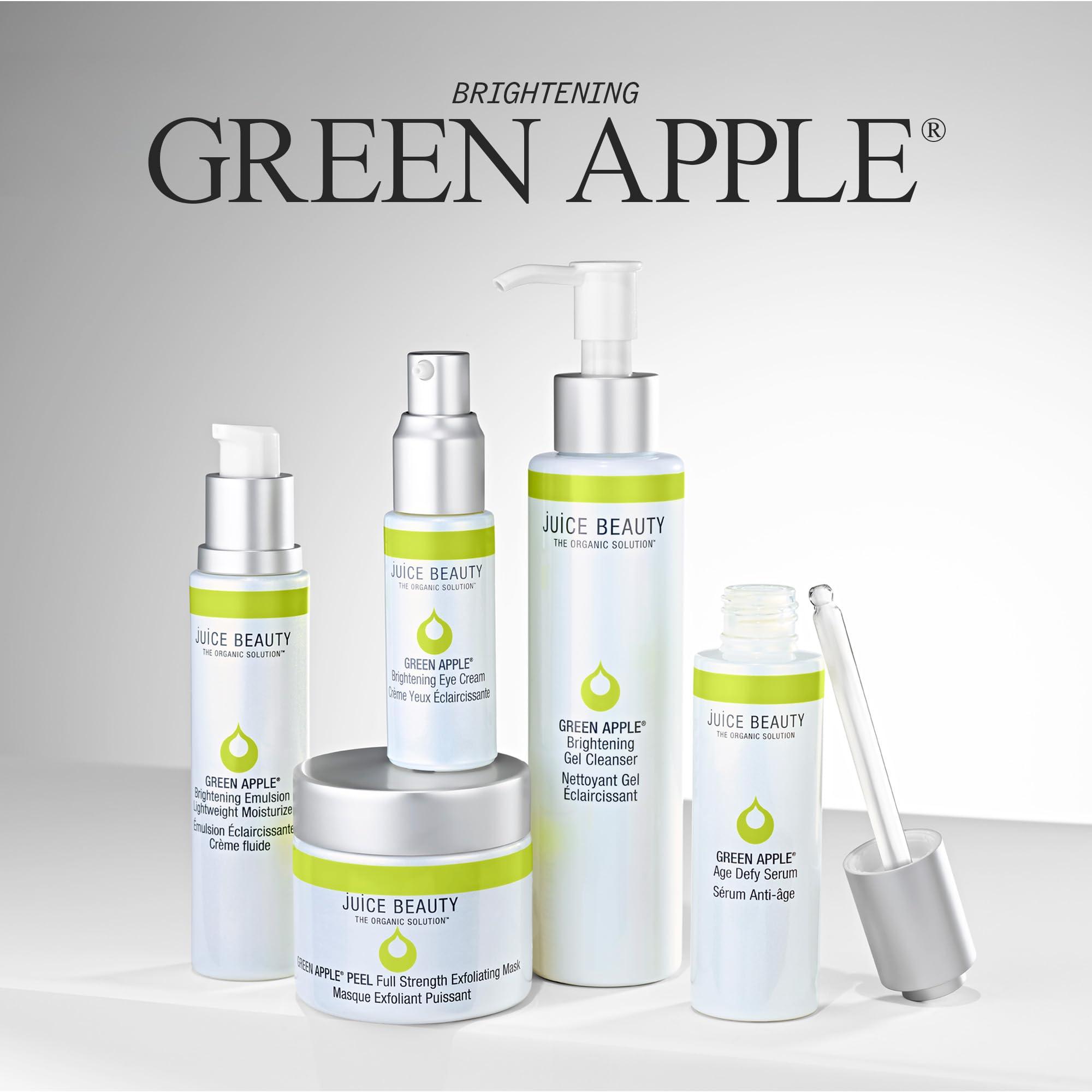 Juice Beauty Juice Beauty Green Apple Age Defy Moisturizer (60 mL) + Age Defy Serum (30 mL) - Vegan, Cruelty Free