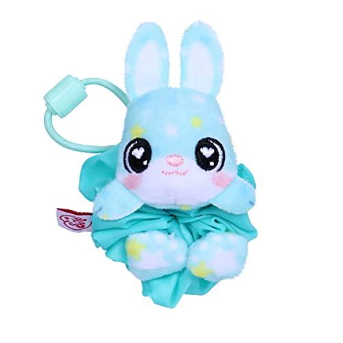 Scrunchmiez ScrunchMiez Single Surprise Pack, Magically transforms from Hair Scrunchie to Cute Plush Friend as Well as Backpack Clip. So Many Characters to Collect & wear.,(ID96524)