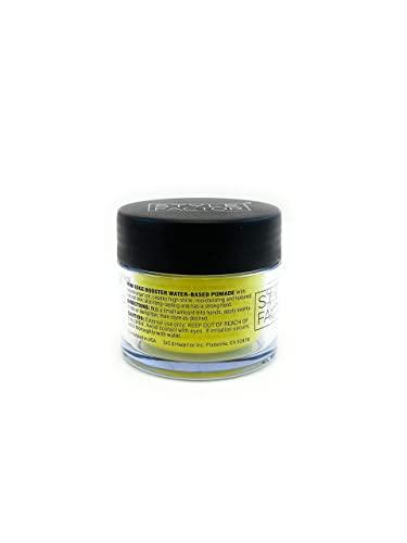 Edge Booster Style Factor EDGE BOOSTER Strong Hold Water Base Pomade- Excellent for Taming Edges & Braiding Hair (Lemon Candy, 0.85oz)
