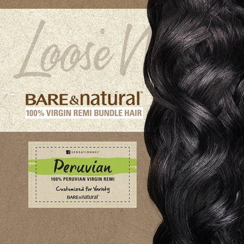 Sensationnel Sensationnel Unprocessed Peruvian Virgin Remy Human Hair Weave Bare & Natural Loose Wave [22"] (NATURAL)