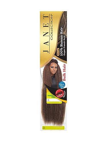 Janet Collection Janet Collection Human Hair Braids Super French Bulk 18\" (1)