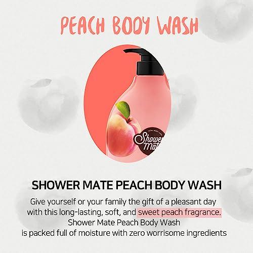 SHOWERMATE SHOWERMATE Natural Body Wash 42.3 fl oz, 1.2 kg (Peach)