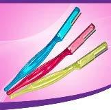 Personna Easy! Fast! Personna Disposable Eyebrow Shapers 3 Each (Pack of 2)