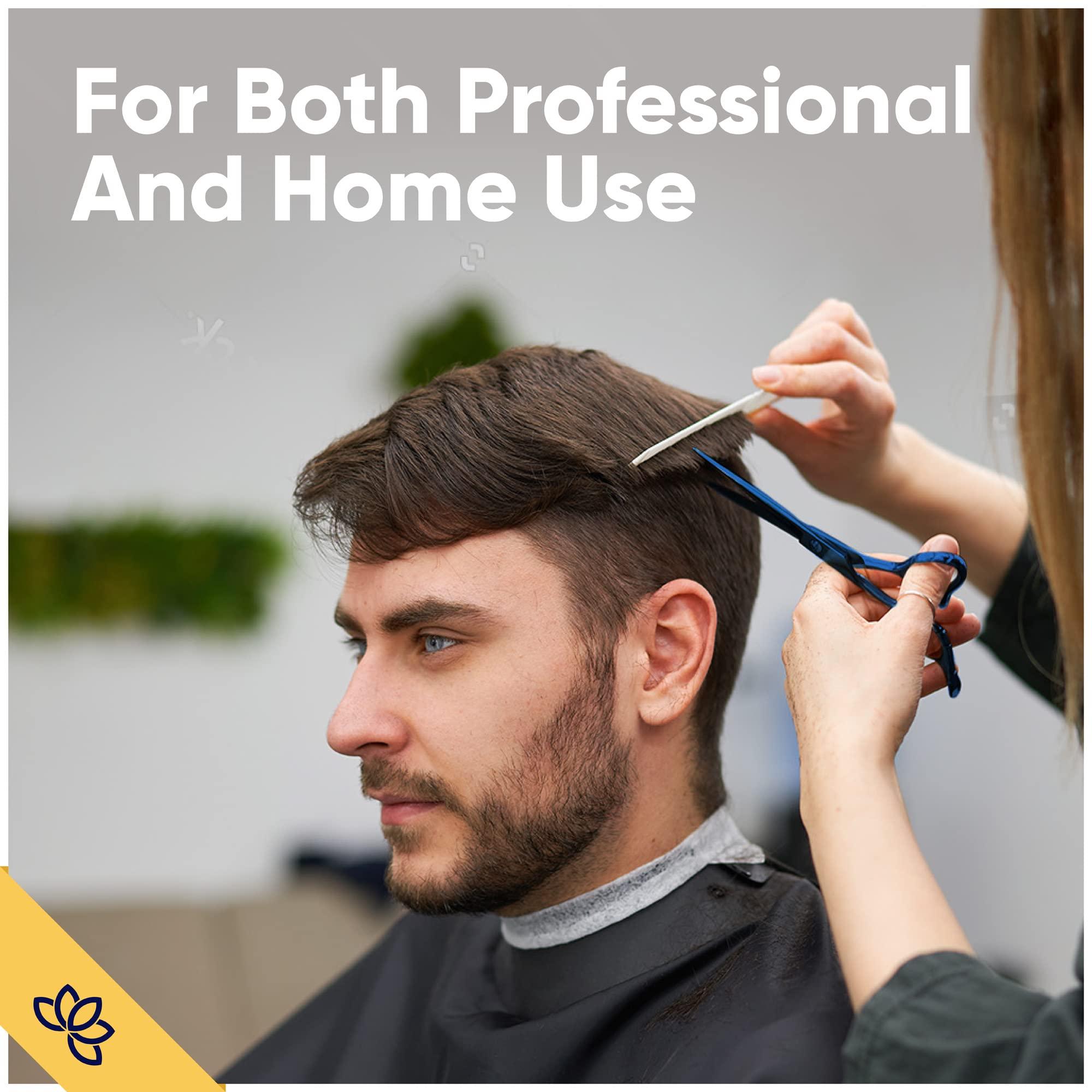 Equinox International Equinox Razor Edge Series Professional Hair Scissors - 6.5 Premium Japanese Stainless Steel Hair Cutting Scissors, Hair Shears, Hair Razors for Hair Cutting, Barber Accessories & Hair Salon Supplies