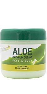 Tabaibaloe Premium Face and body Cream Aloe Vera 300 ml Tabaibaloe x 2 units