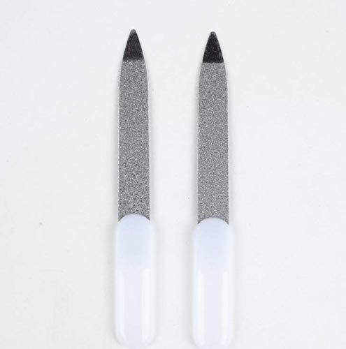 Cafurty Cafurty Nail Tools - 5pcs Metal Double Sided Nail File Stainless Steel Manicure Pedicure Tools Files - Metal Nail File Men Filer for Toenails Stainless Steel Fingernail Files