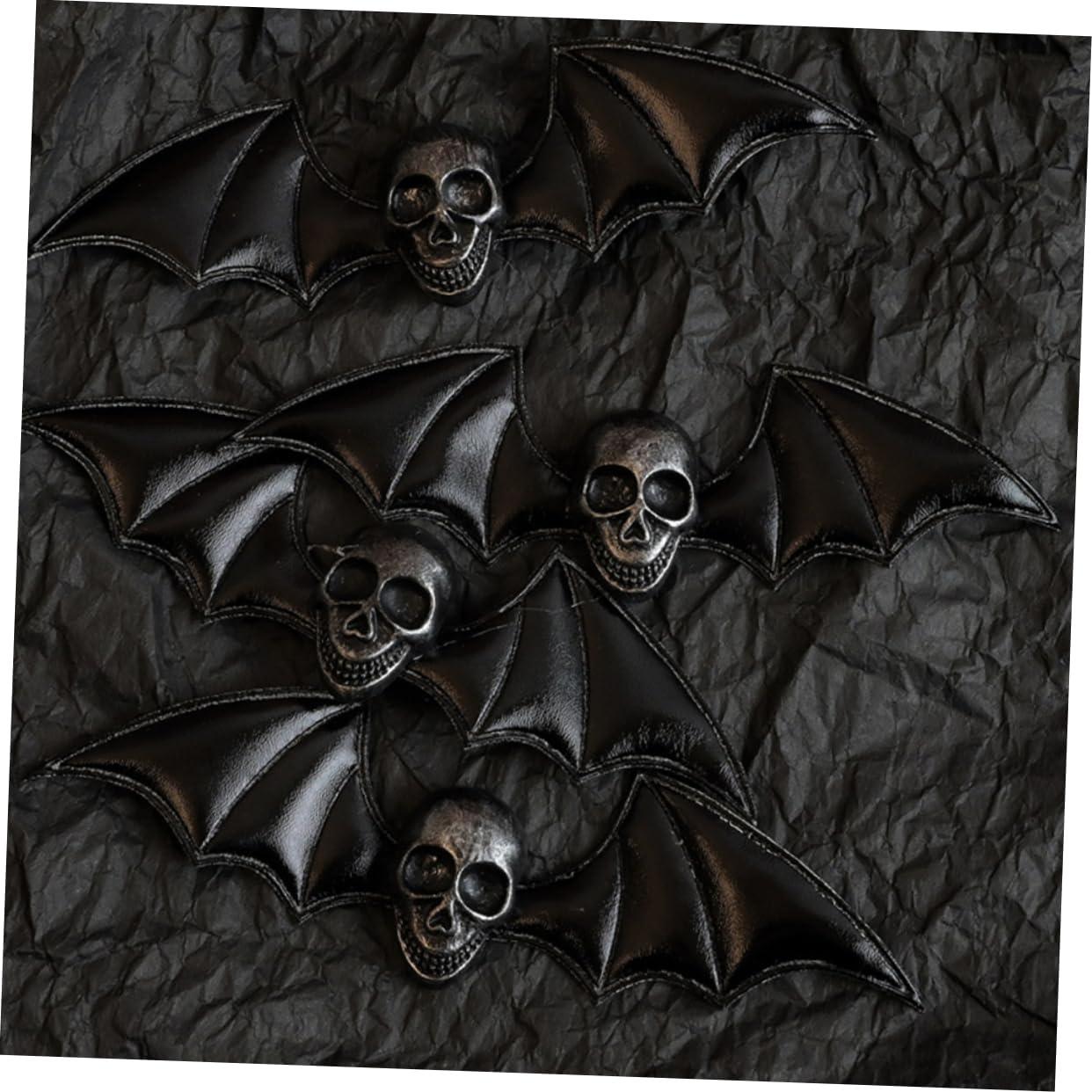 Beatifufu Beatifufu 2pcs Punk Hair Clip Bat Hair Barrettes Retro Hair Clips Bat Hair Clips Hair Jewels for Women Vintage Hair Clips Halloween Hair Accessories Hair Pin Costume Hair Clips Plastic