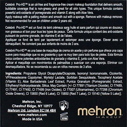 Mehron Mehron Makeup Celebre Pro-HD Cream Face & Body Makeup (.9 oz) (Light Medium Olive)