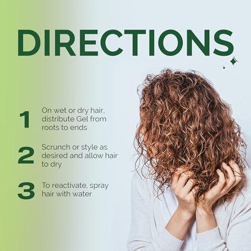 Curl Keeper Curl Keeper Ultimate Hold Hair Gel for Curly Hair, 8 Fl Oz - Frizz-Free Hair Styling Gel for Men & Women - Light-Weight Formula Holds Curls with No Product Build Up - Wavy & Curly Hair Products