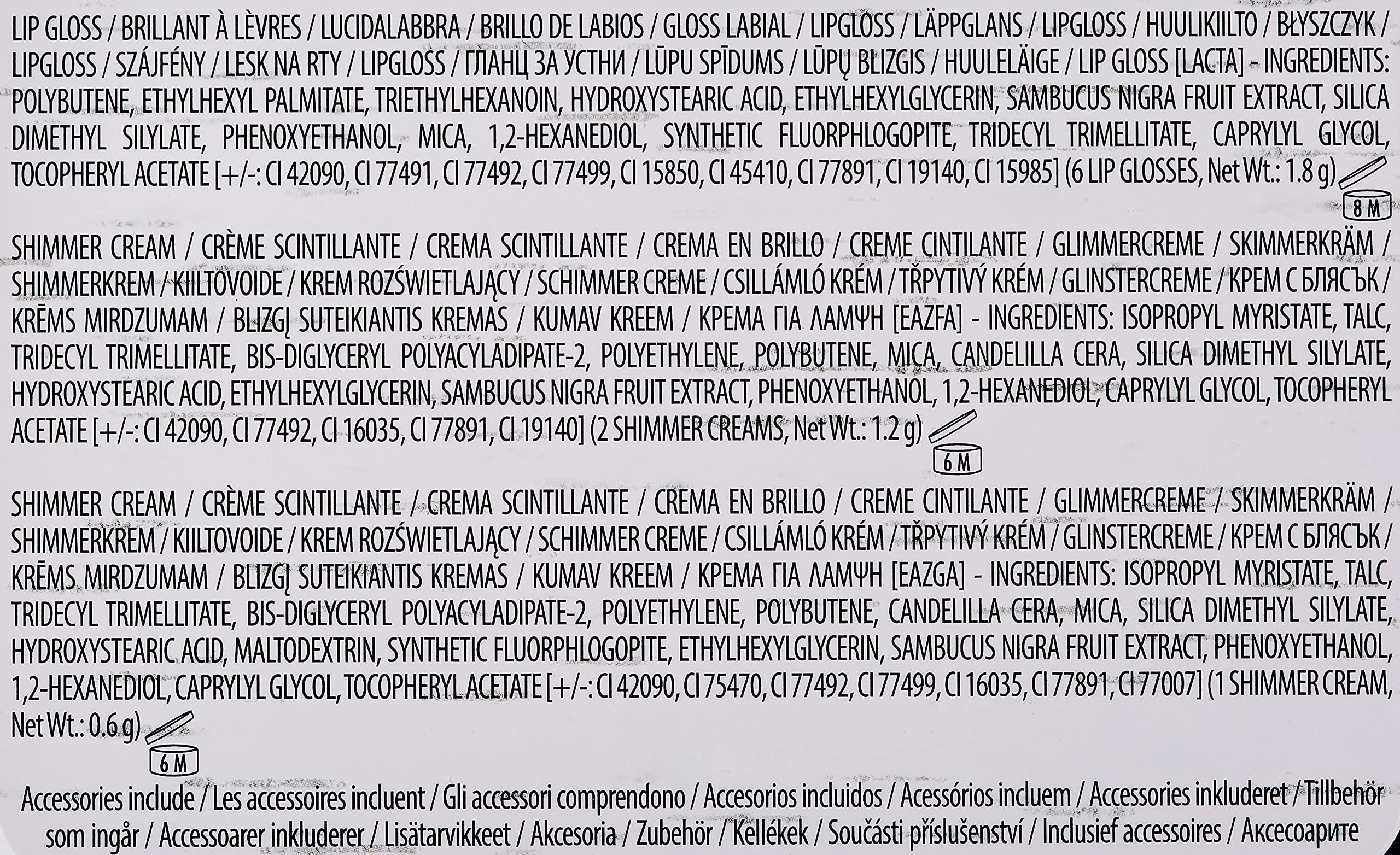 Markwins Markwins Disney Frozen Adventure Lip and Face Tin - Tin Canister with 11-Pops of Colour and Accessories for Lips and Face - Makeup Set for Kids - Gift for Girls