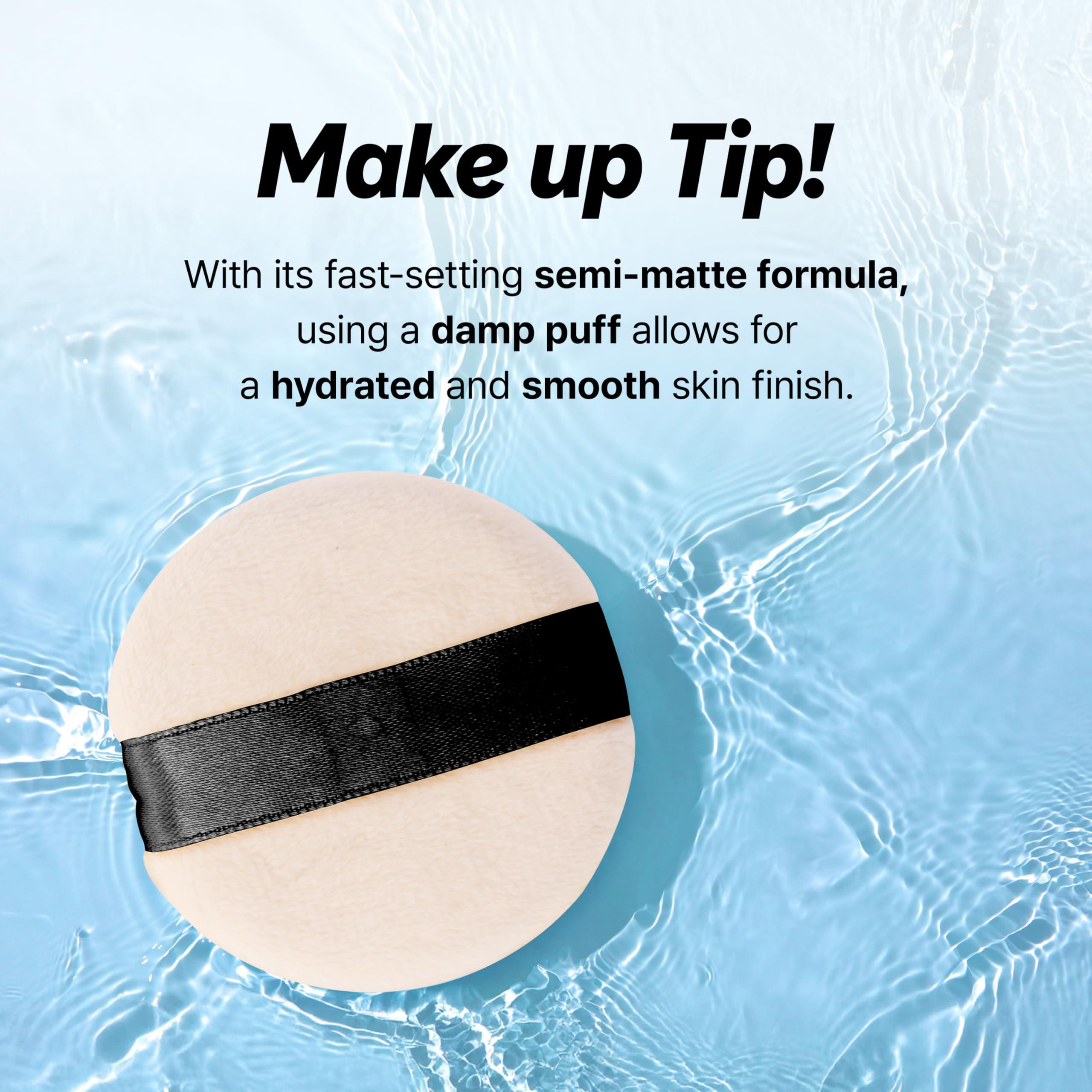 Touch in Sol TOUCH IN SOL Pretty Filter Perfect Finish Foundation for Flawless, Natural Look - Lightweight and Full-Coverage Matte Base for All Skin Types, 1.18 fl.oz. (#3 Medium Tan)