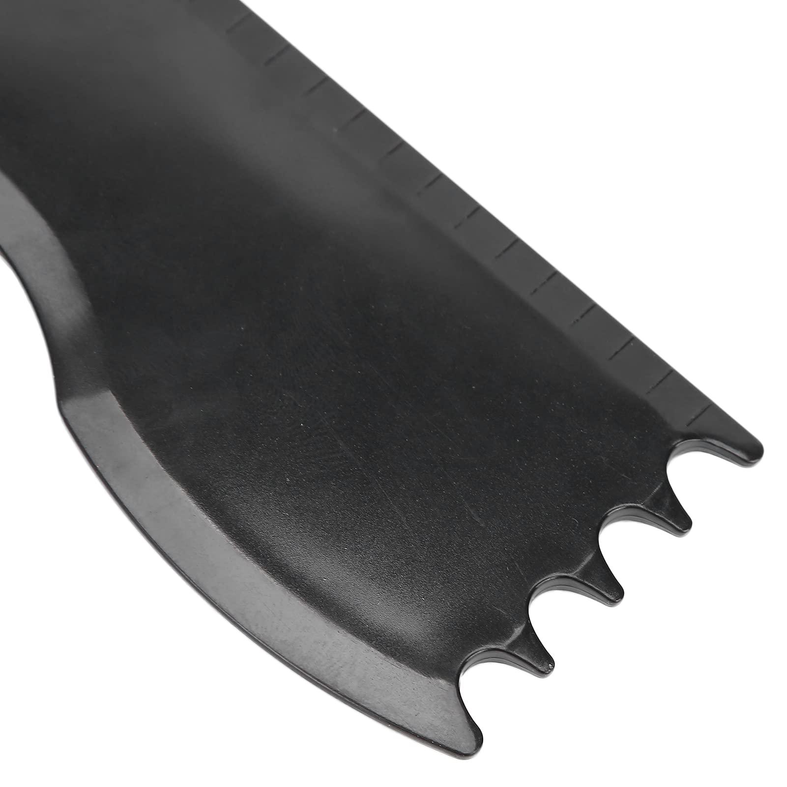 TITA-DONG Men\'s Beard Shaping Template Rotated Beard Styling Tool With Inbuilt Comb, Beard Shaper Neckline Guide for Goatee Mustache Sideburns, Jaw Cheek, Neck Line, Symmetric,Curve, Step Cut