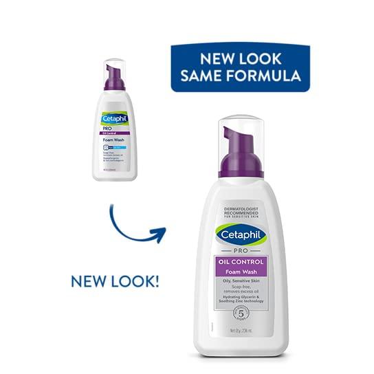 Cetaphil Cetaphil PRO Oil Control Foam Face Wash for Acne & Oily Prone Skin