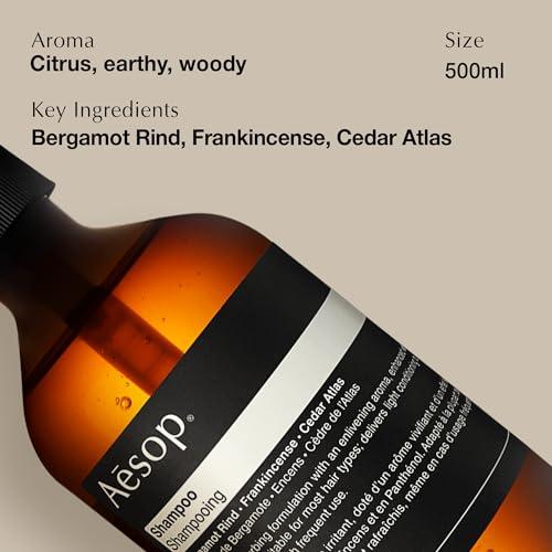 Aesop Aesop Shampoo - Enlivening Shampoo For Soft, Shiny, Fragrant Hair - With Frankincense and Panthenol - 16.9 oz