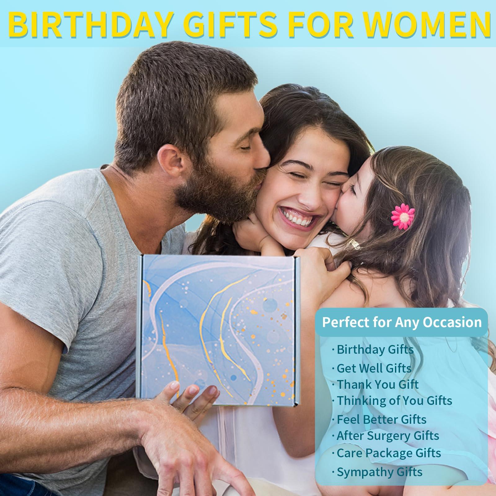 Wind in Hand Birthday Gifts for Women: Happy Birthday Gift Baskets for Women Get Well Gifts Relaxing Spa Gift Basket for Mom Her Sister Wife Girlfriend Daughter Female Friends Anniversary Christmas Gifts Idea