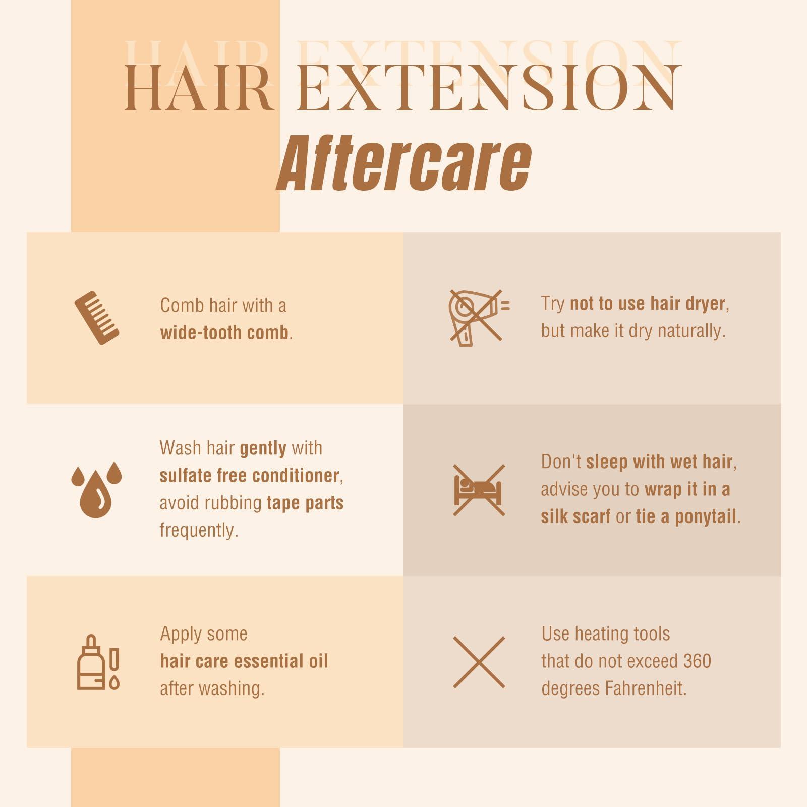 Sunny Hair Sunny Hair Beaded Weft Hair Extensions Human Hair 50G Micro Bead Weft Hair Extensions Real Human Hair Straight Weft Hair Extensions Easy Weft Natural Black to Dark Brown with Caramel Blonde 18inch