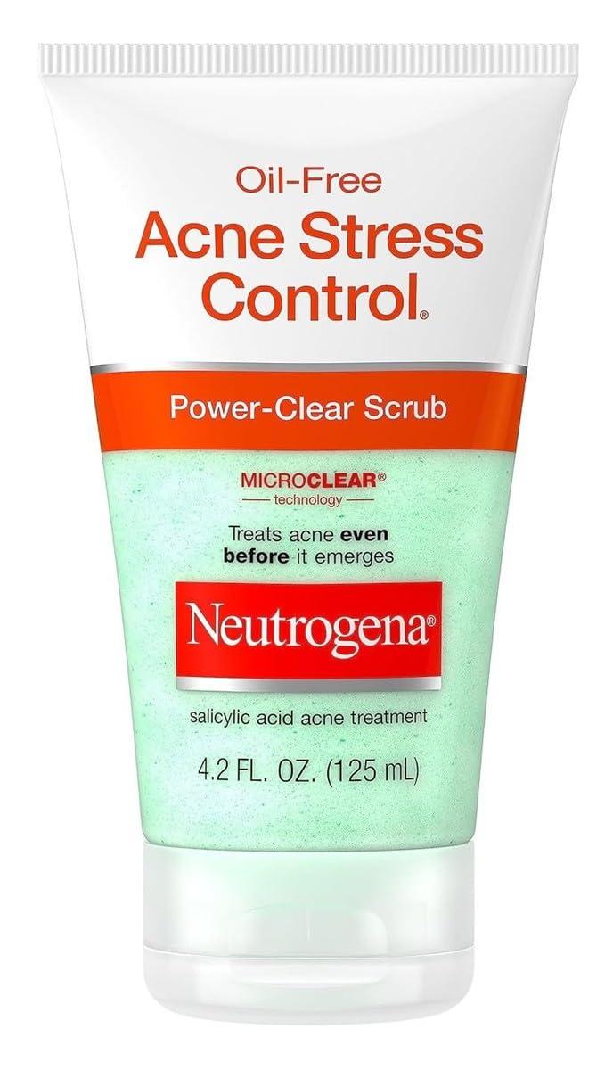 Neutrogena Neutrogena Acne Stress Control Power Clear Scrub 4.2oz (2 Pack)