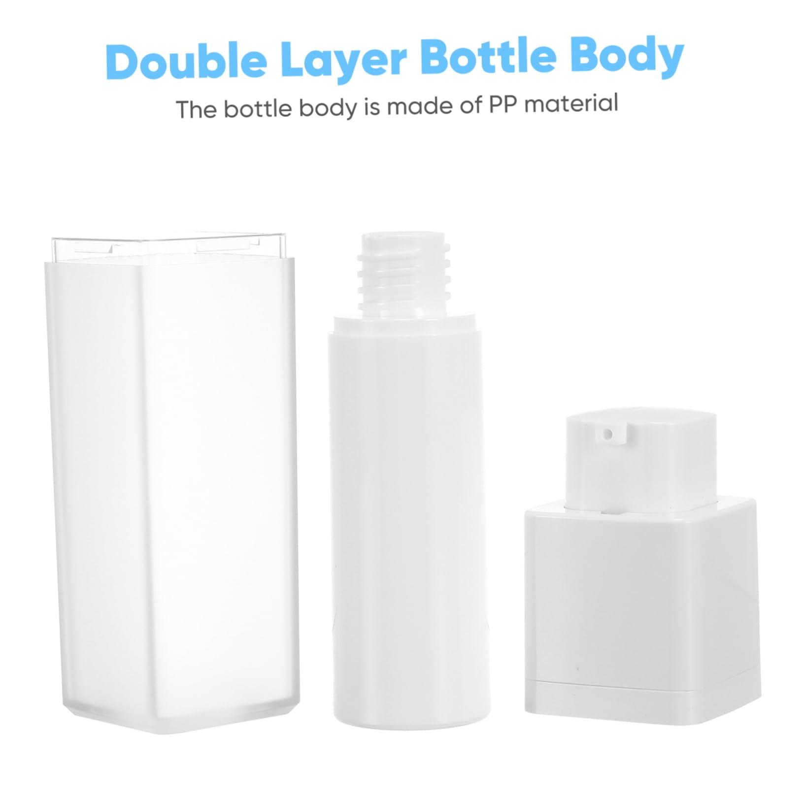 Beavorty 3pcs Bottled Portable Lotion Container Refillable Empty Bottle Lotion Bottle Shower Gel Container Dividing Bottle Vacuum Bottle Travel Bottle Soap Bottles Makeup Bottle