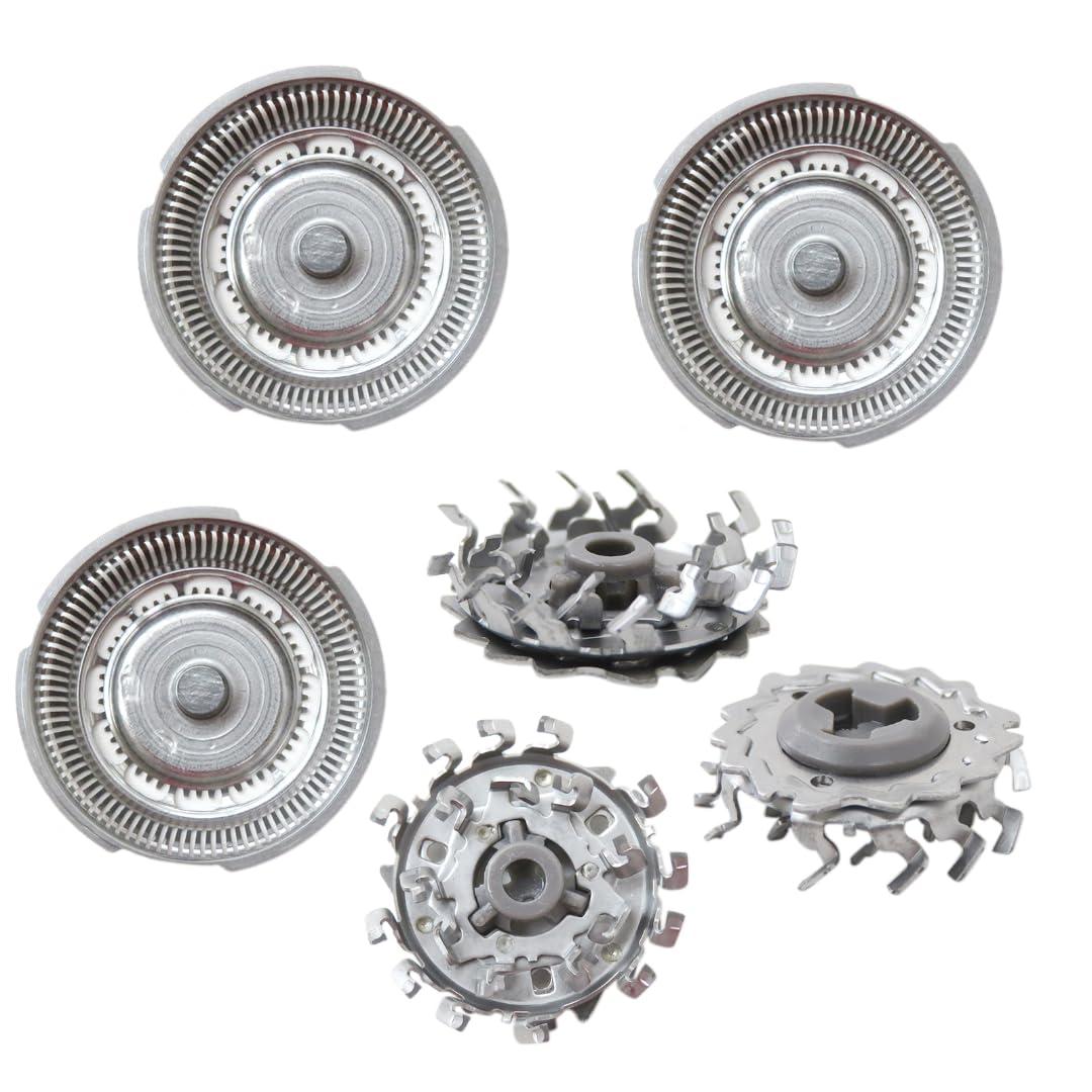 WELURE 3 Pack Latest New Upgraded Series 9000 Shaving Replacement Shaver Blades Cutters for Philips Norelco Electric Shaver 9700 S9721/84 S9311/87 9300 S9000
