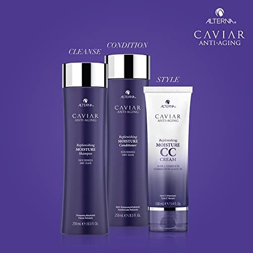 Alterna Haircare Alterna Caviar Anti-Aging Replenishing Moisture Travel Size CC Cream Hair Protectant and Treatment Cream, 0.85 fl. oz.