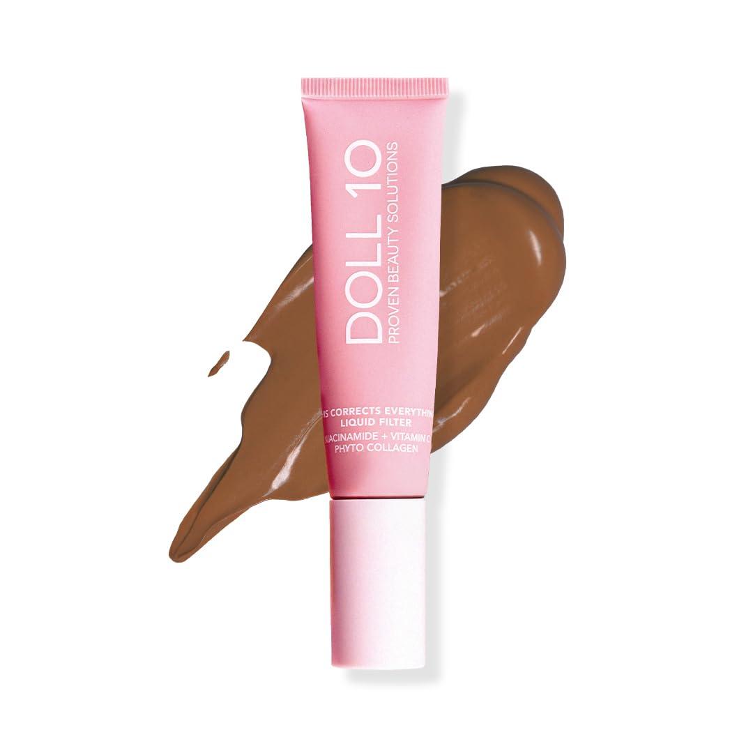 DOLL 10 NO. Doll 10 TCE Liquid Filter - Covers, Blurs, and Brightens (Deep)
