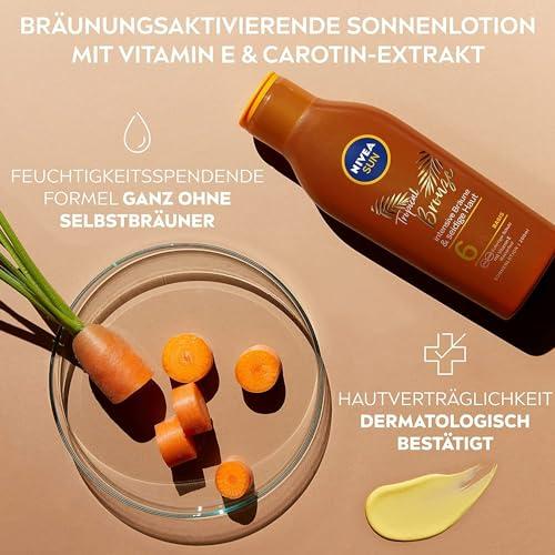 NIVEA Nivea Sun Carotene Suntan Lotion SPF 6 200 ml