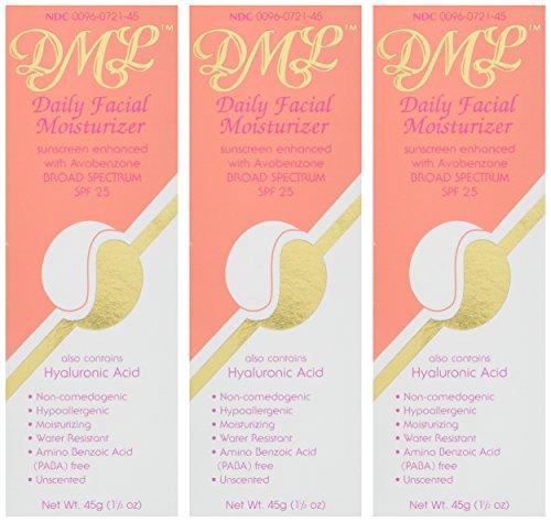 DML DML Facial Moisturizer SPF 25 1.50 oz (Pack of 3)