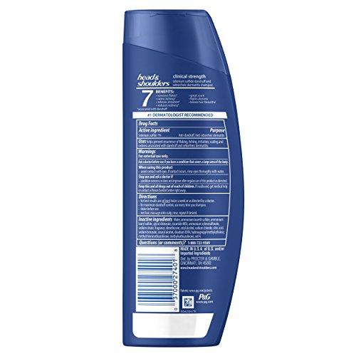 Head & Shoulders Head and Shoulders Clinical Strength Dandruff and Seborrheic Dermatitis Shamp 13.5 Fl Oz(Pack of 2)