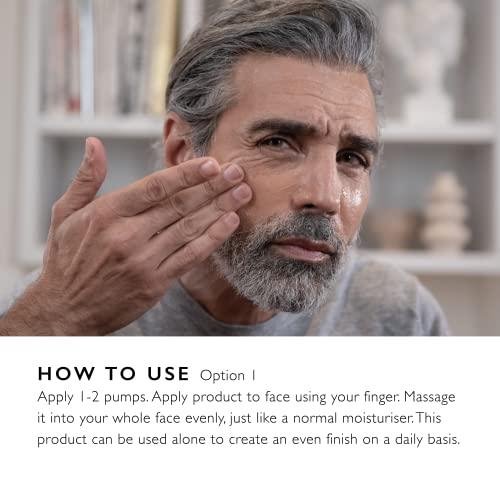 War Paint War Paint For Men Tinted Moisturizer & Light Foundation for Face - Vegan Friendly & Cruelty-Free - Natural Looking Makeup For Men - Light Shade - 30ml