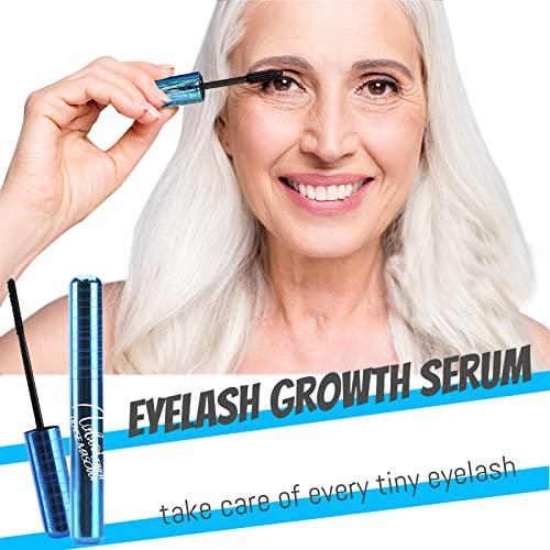 Esissenils Mascara for Older Women, Mascara for Seniors with Thinning Lashes Waterproof Mascara Black Volume and Length, Hypoallergenic Mascara for Sensitive Eyes for Mature Women (1 Pack)