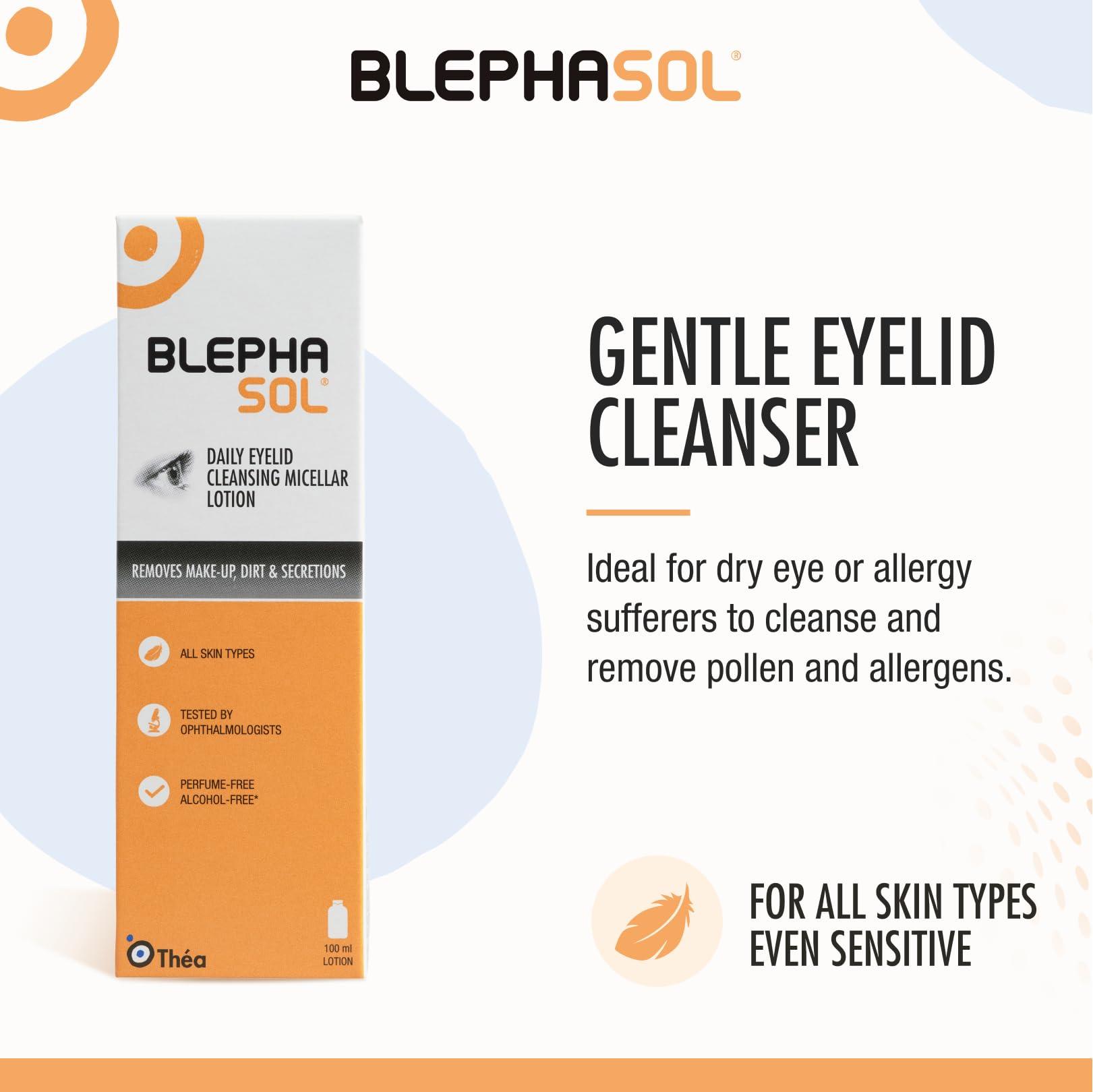 Blephasol Blephasol Lotion 100ml Sensitive Eyelids Eye Lotion