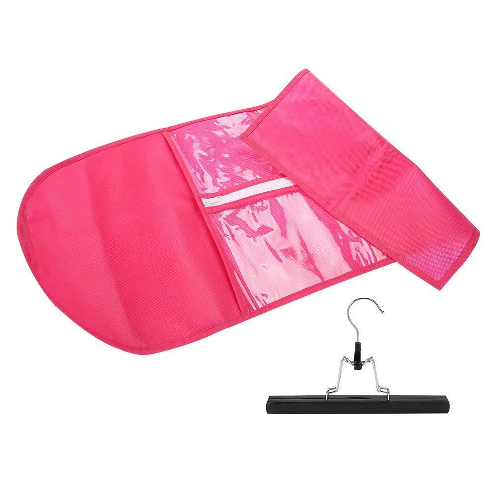 Milltrip Hair Extension Storage Bag, Hair Extensions Carrier Wig Organization Storage Case Clothes Isolation Bag(With hangers)