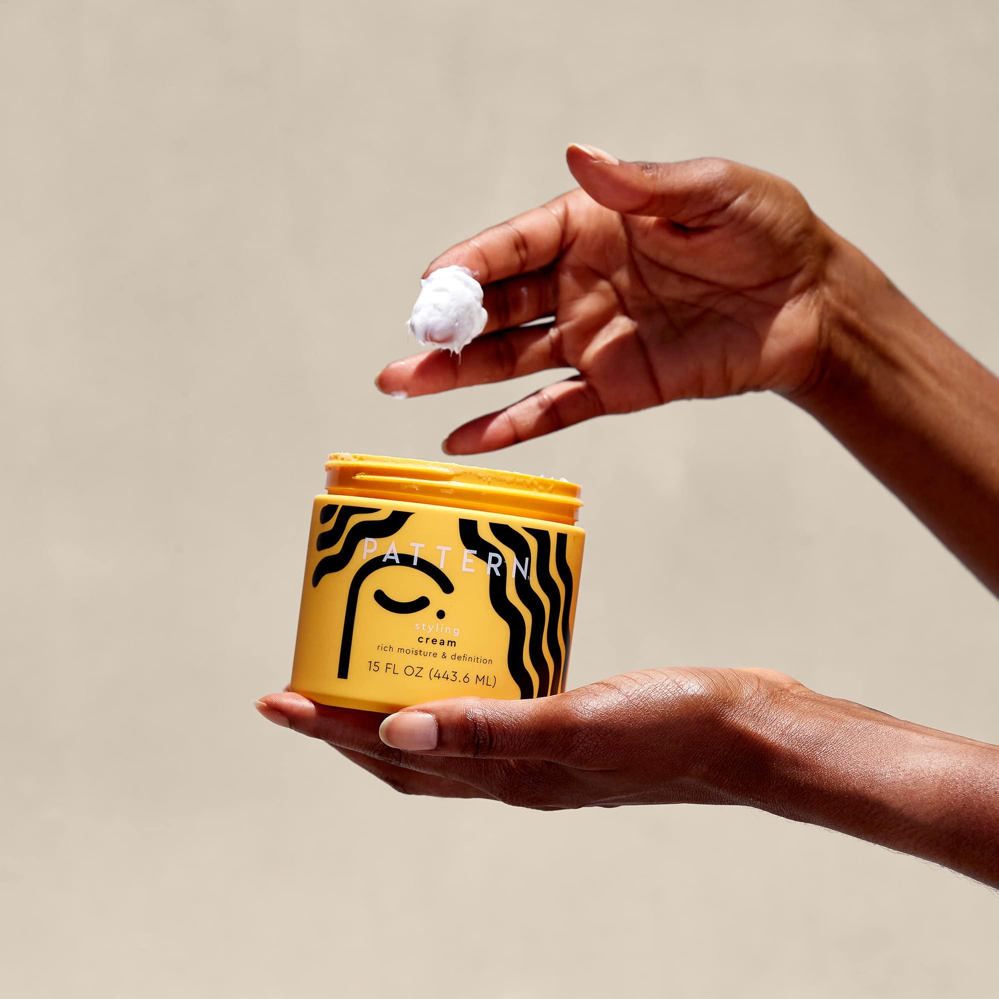 pattern PATTERN Beauty by Tracee Ellis Ross Styling Cream - Hold & Definition for Curly Hair 3b-4c, 15 fl oz