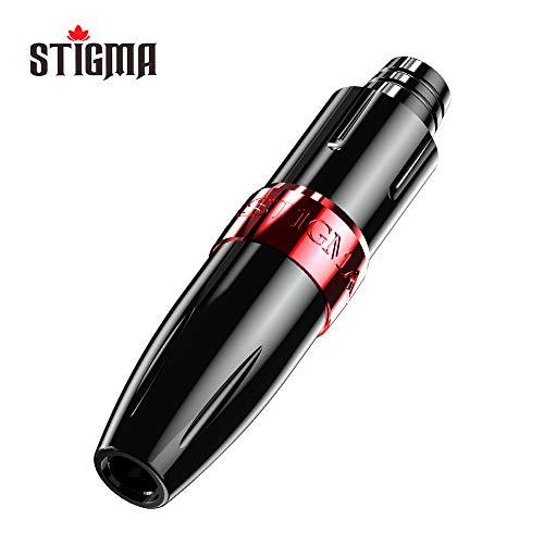 STIGMA STIGMA Rotary Tattoo Machine Pen Tattoo Gun with Japan Motor Ultra High Speed Rotation RCA Connected for Tattoo Artist Black EM122-1