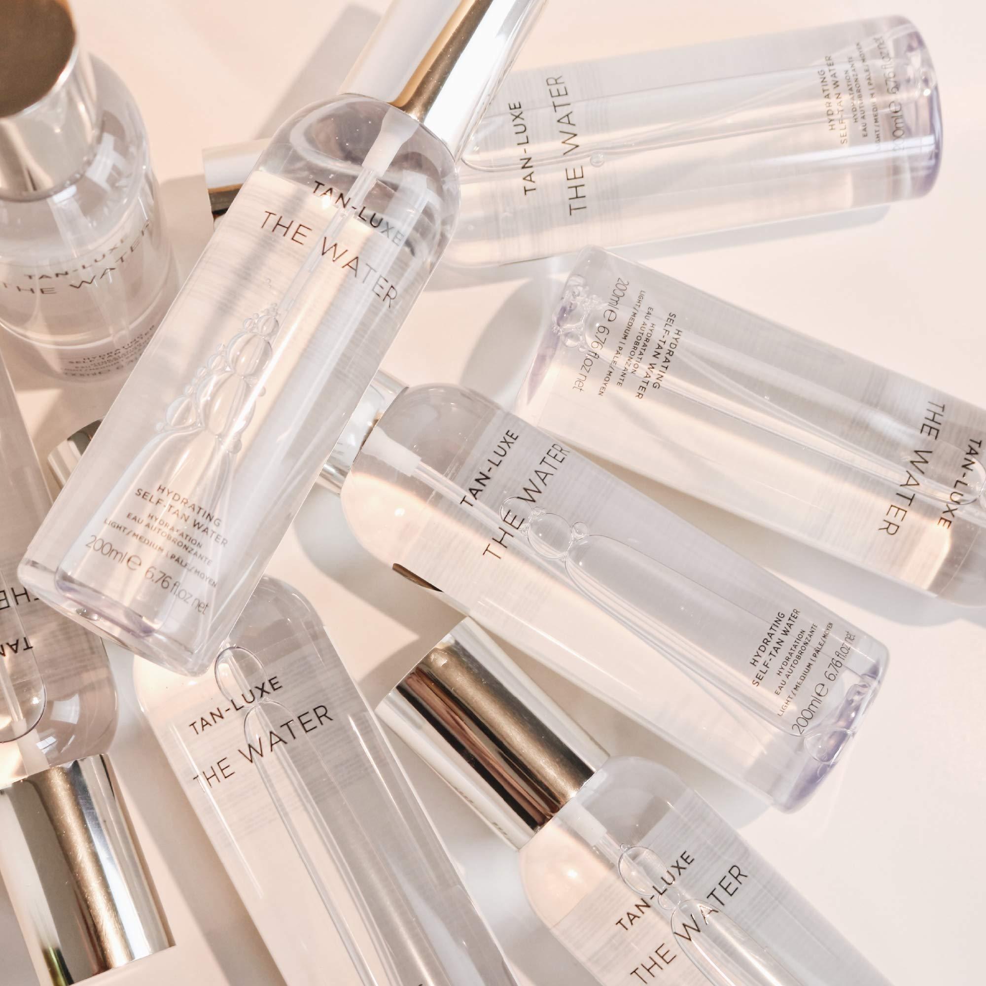 TAN-LUXE TAN-LUXE The Water - Medium/Dark - The Water Hydrating Self Tanner Mist - Vitamin Infused, Hydrating Tanning Water Mist - Cruelty & Toxin Free Spray Tanner