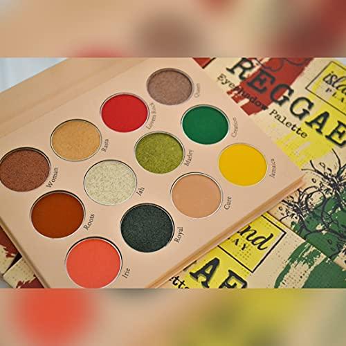 Island Play Cosmetics Reggae 'Ma Eyeshadow Palette - Reggae culture makeup.