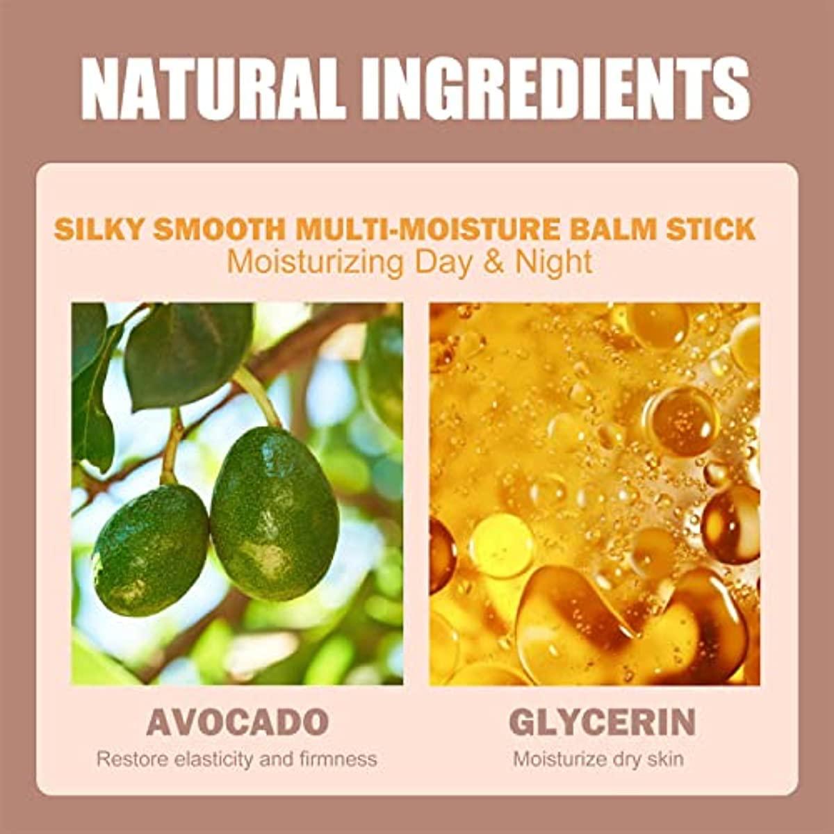 Generic 3PCS Wrinkle Bounce Moisturizing Balm, Wrinkle Multi Balm Stick, Multi-Moisture Balm Stick, Anti-Aging and Anti-Wrinkle Balm Sticks for Face and Neck