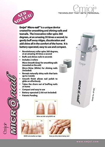 Emjoi Emjoi Micro Nail Manicure or Mani Pedi--Smooths, Buffs & Shines Instantly