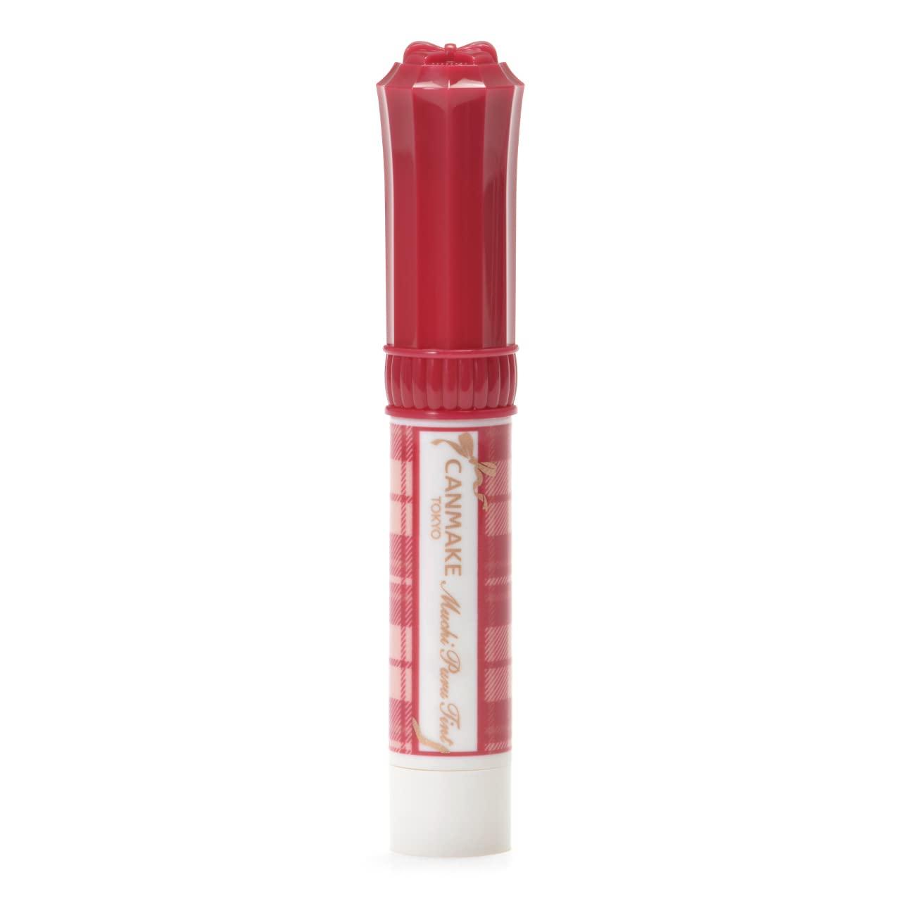 CANMAKE CANMAKE Muchi Puru Tint, 0.1 oz (2.5 g), Volume, Glossy Tint, Refreshing Feel (03 Wine Berry)