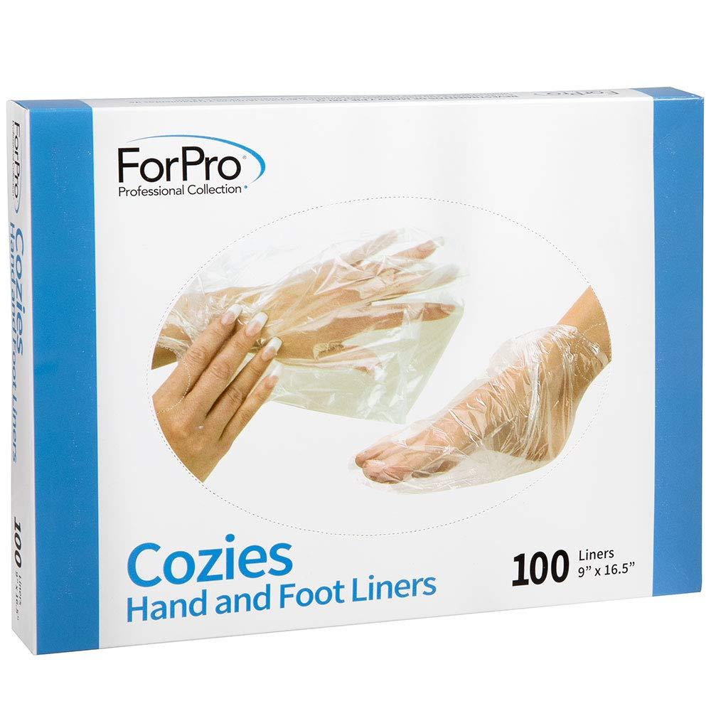 ForPro Professional Collection ForPro Professional Collection Cozies Hand and Foot Liners, Paraffin, Heated Mitts, Hand/Foot Treatments, 9 W x 16.5 L, 100-Count