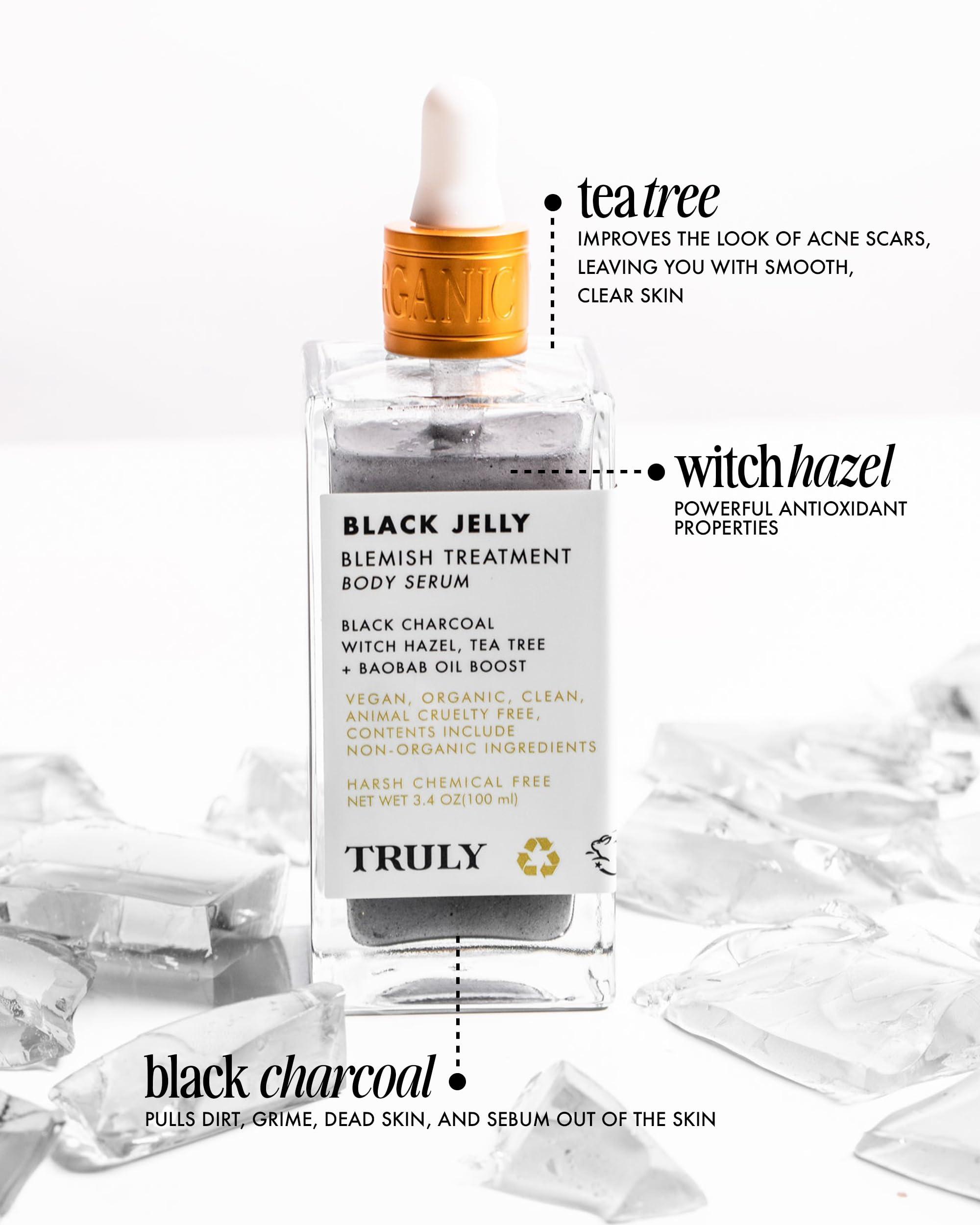 Truly Truly Beauty Black Jelly Blemish Treatment Body Serum 3.1 OZ